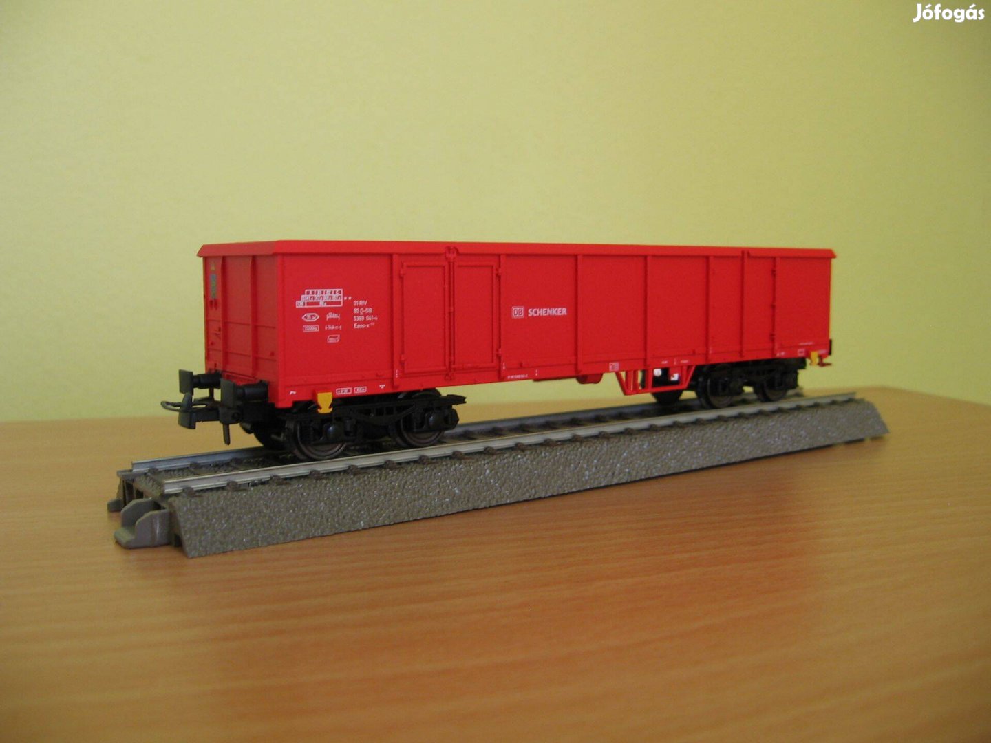 DB Schenker Eaos-x kocsi vasútmodell H0