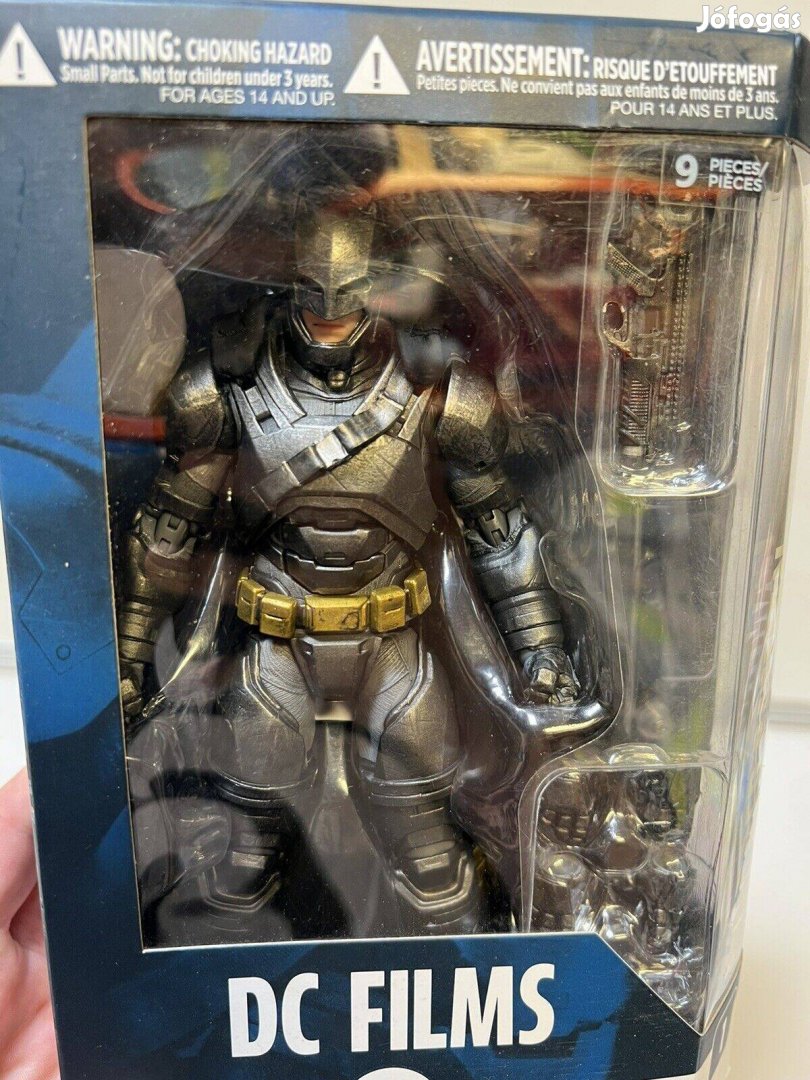 DC Collectibles Premium Armored Batman (25cm) figura,Ritka!!