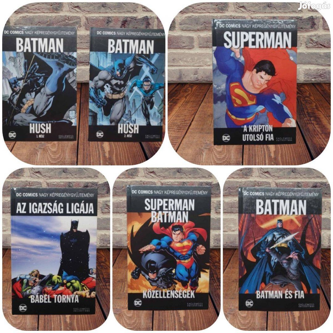 DC Comics Nagy Képregénygyűjtemény 1-38, 54, 104