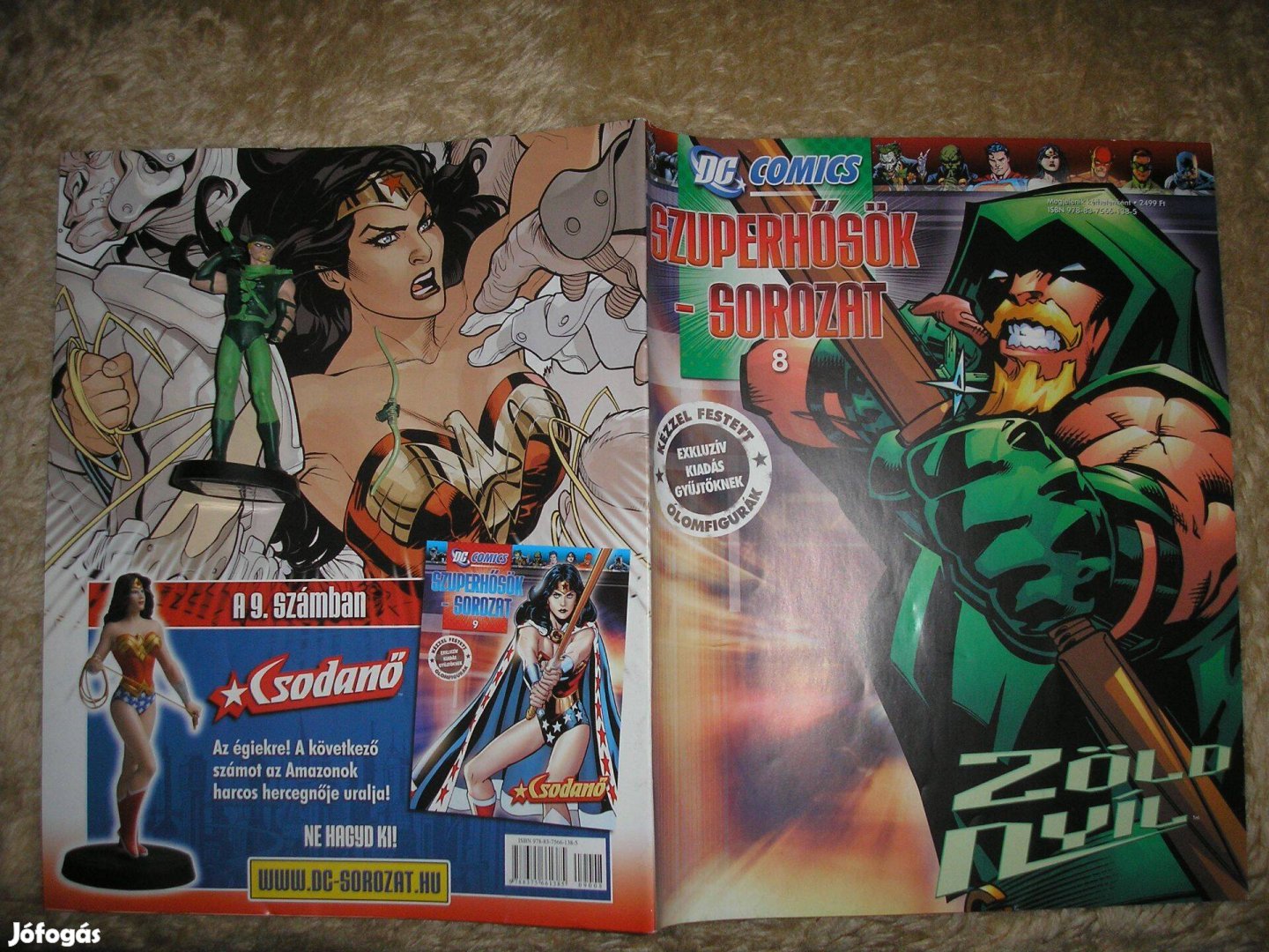 DC Comics Szuperhősök ólomfigura sorozat: Zöld Íjász eladó!