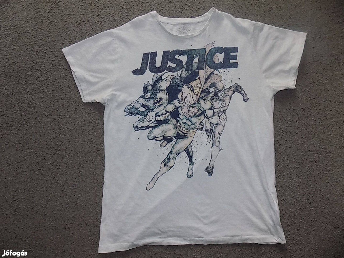 DC Comics az igazság ligája póló, XL-es méret