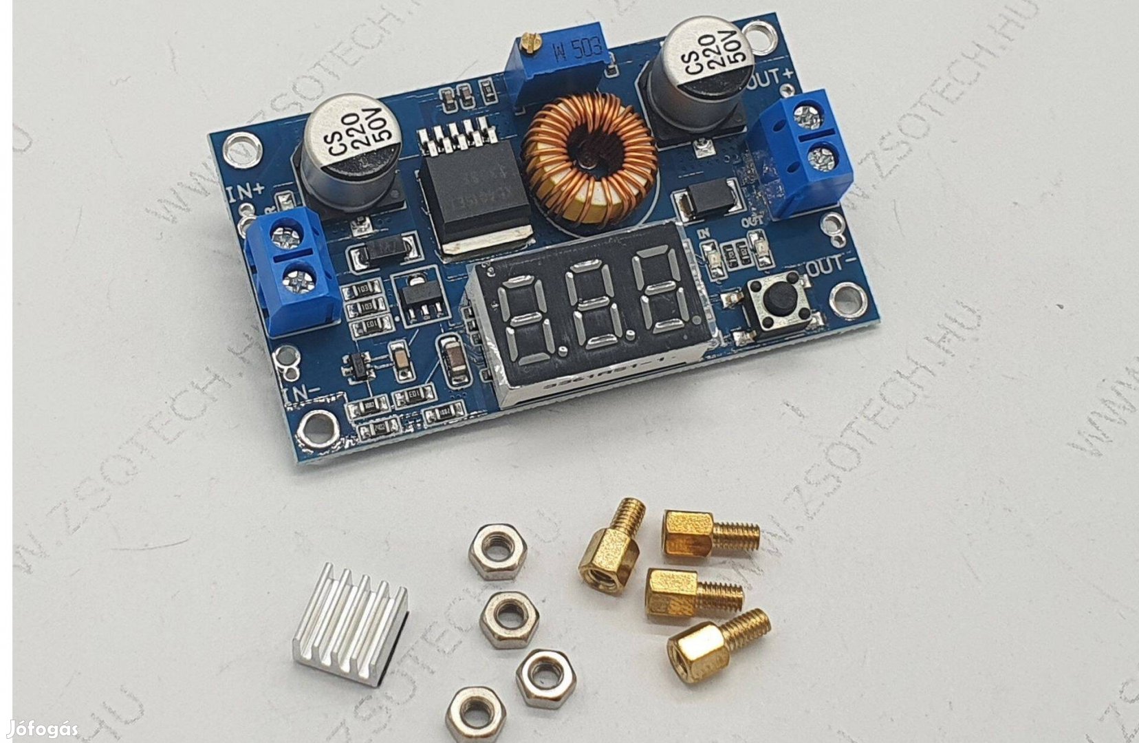 DC-DC Koverter step down XL4015E1 converter állítható tápegység buck