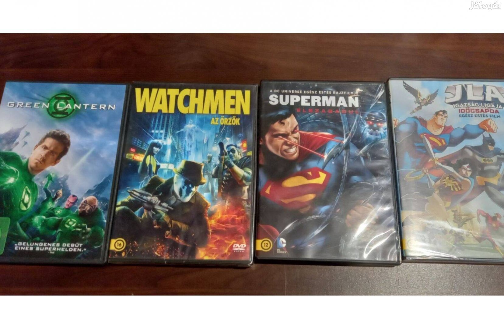 DC DVD filmcsomag (Superman, Zöld lámpás)