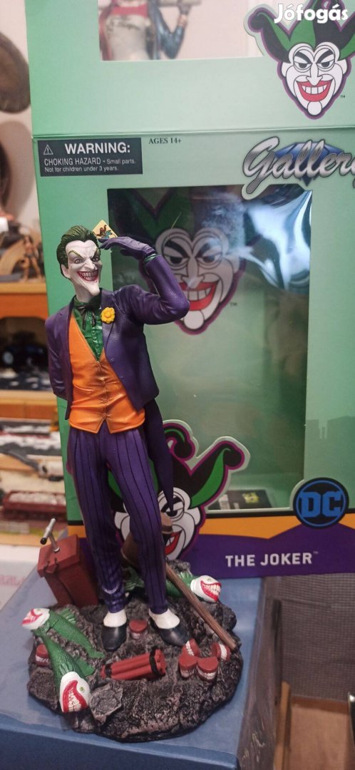 DC Gallery Eredeti!! Joker figura 25cm, eladó.Új!