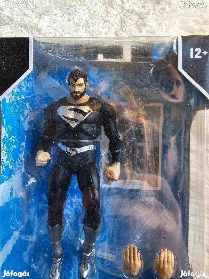 DC Multiverse Akciófigura Superman Black Suit új dobozos