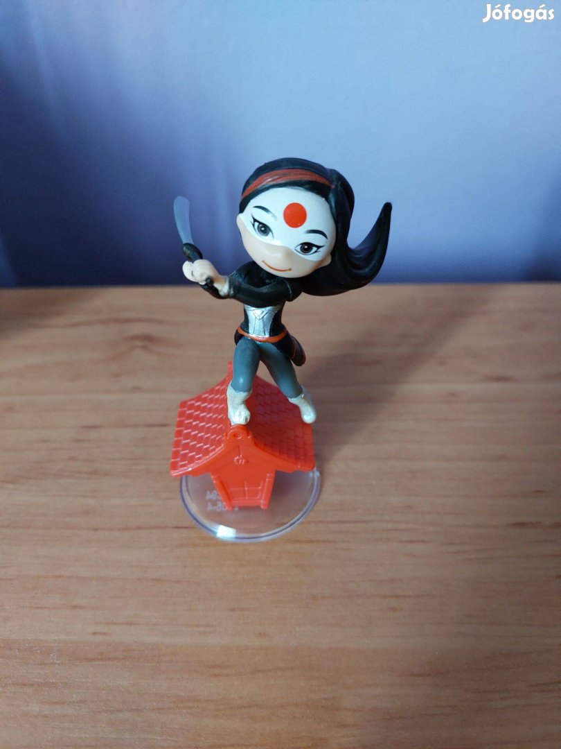 DC Super Hero Girls japán anime kawaii figura mini Katana baba