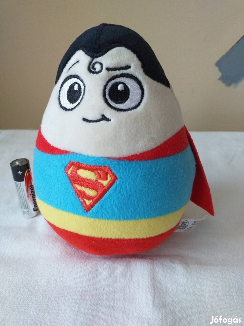 DC Super Heroes Superman tojás plüss figura (Tesco)