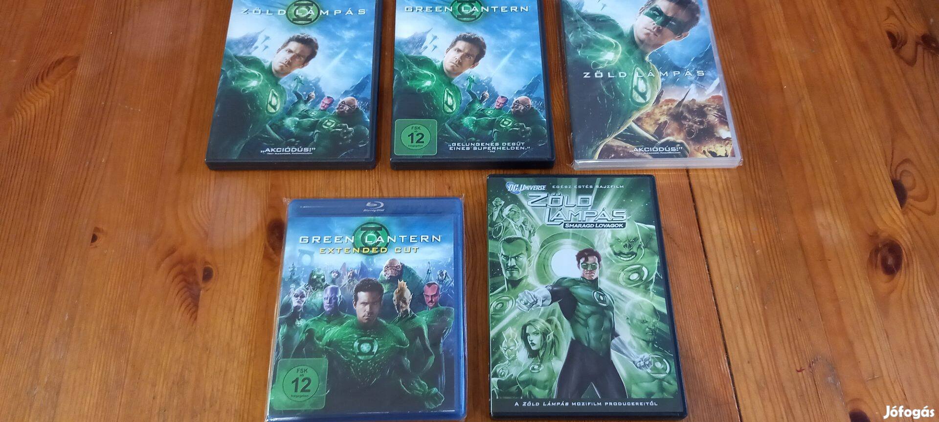 DC Zöld lámpás DVD film