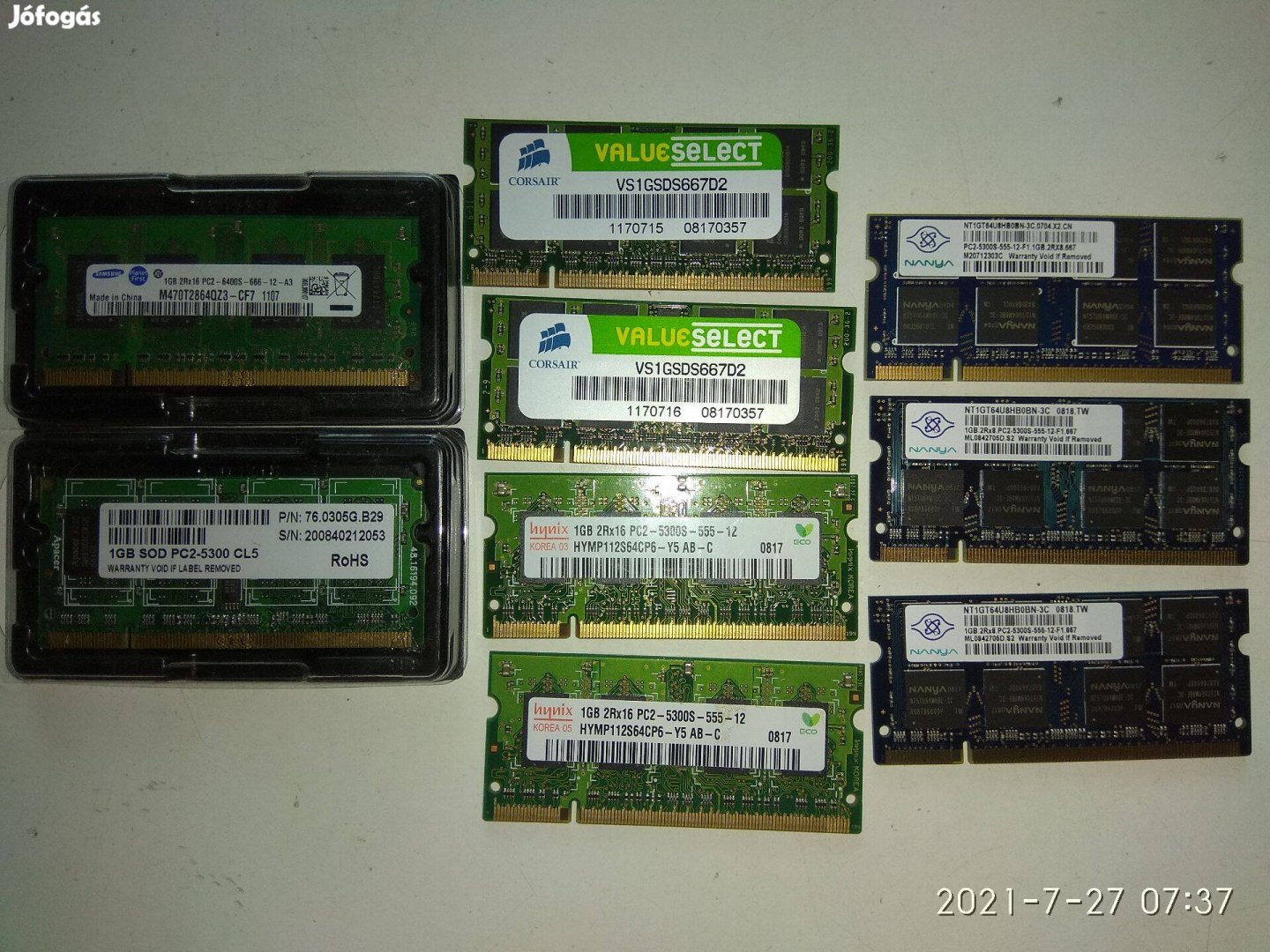 DDR2 1G Laptop RAM