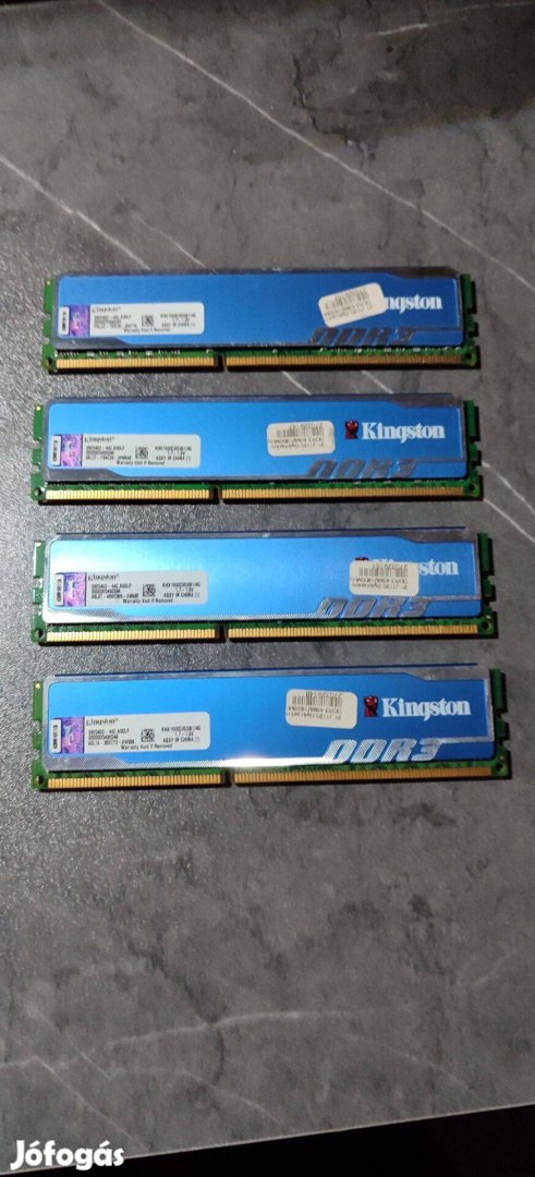 DDR3 4x4gb 1600MHz Kingston hyperx