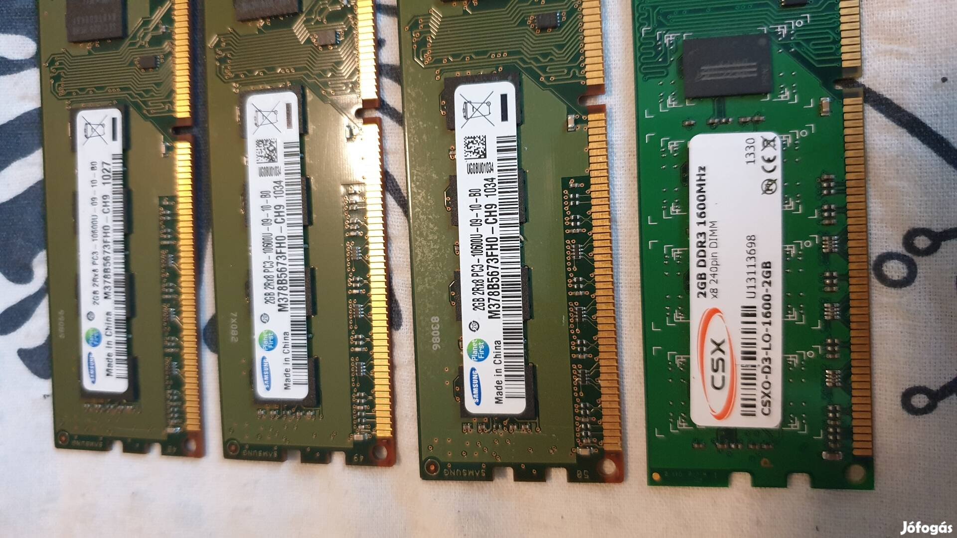 DDR3 ram 4 darab