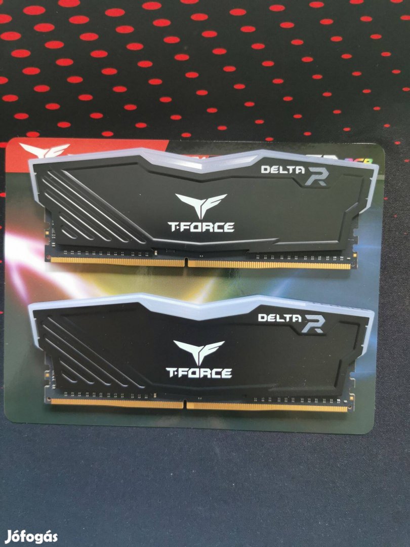 DDR4 T-Force Delta RGB 3600MHz 32GB (2X16GB) Garancia!