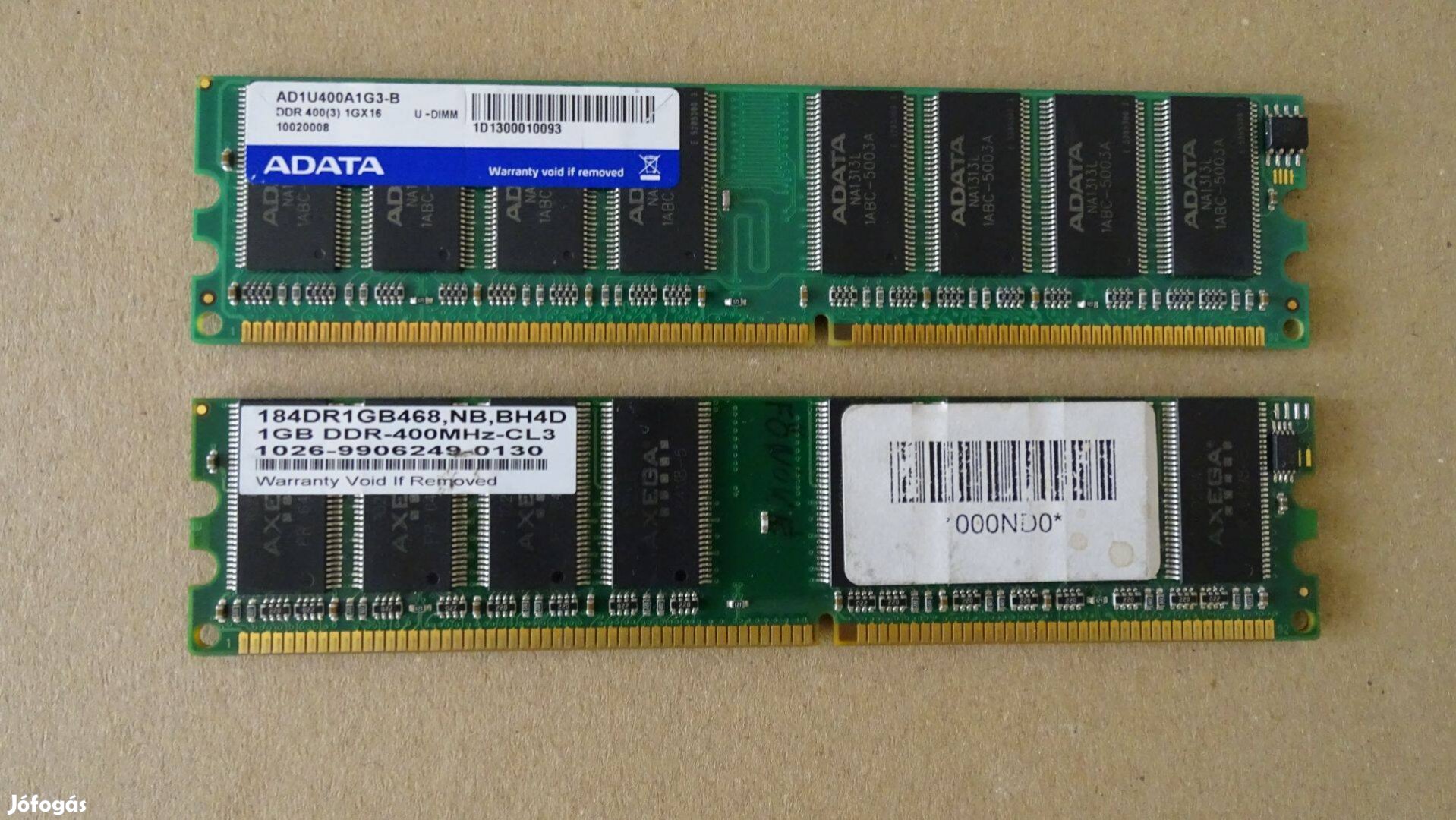 DDR-400-as memória