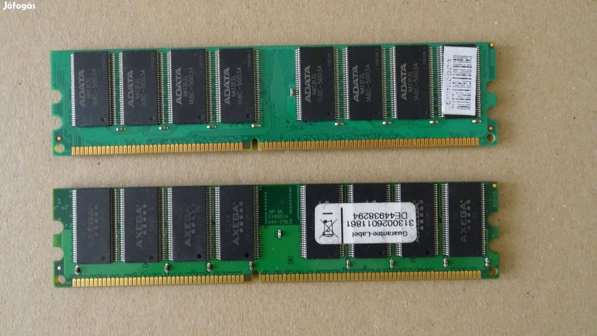 DDR-400 számitógép memória (kétoldalas)