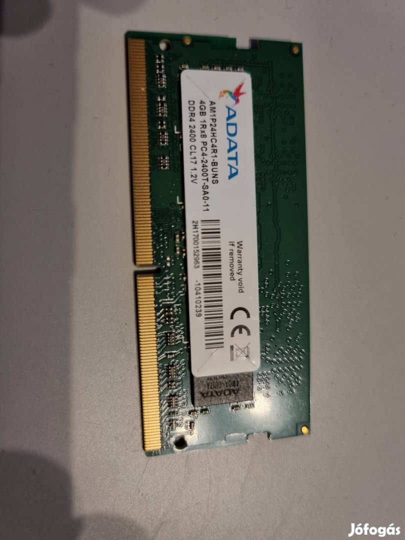 DDR 4 laptop memória 4 GB