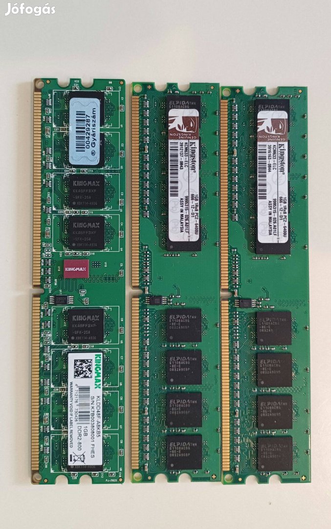 DDR - 800MHZ 1GB RAM - 1x3 GB