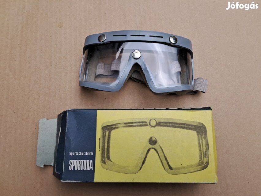 DDR retro motoros szemüveg