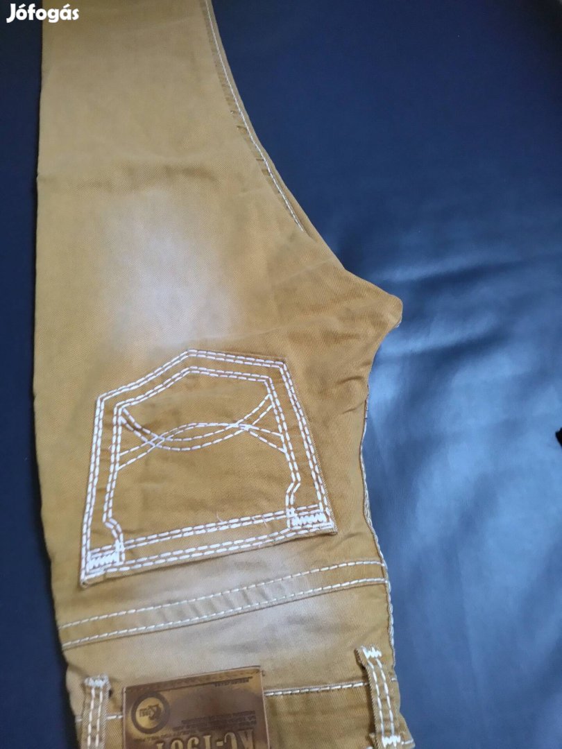 DENIM KC1981 Eredeti Farmer Különlegesség L-XL Méretű Fémgombos