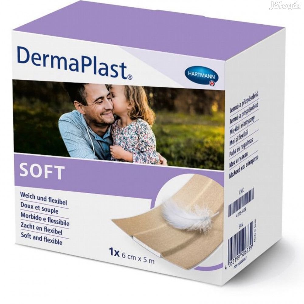 DERMAPLAST SOFT SEBTAPASZ 6CMX5M