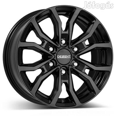 DEZENT KC black 6,5X17 6X139,7 ET48 CB92,4 alufelni