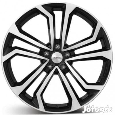 DEZENT TA dark fekete polír 7X17 5X108 ET45 CB63,4 | alufelni |