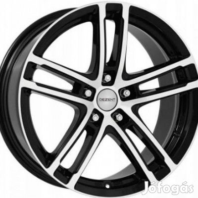 DEZENT TZ dark Fekete Polírozott 6,5X16 5X100 ET38 CB57,1 | alufelni |