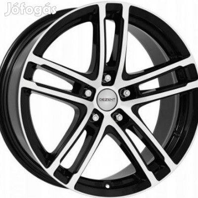 DEZENT TZ dark Fekete Polírozott 6,5X16 5X112 ET46 CB57,1 | alufelni |