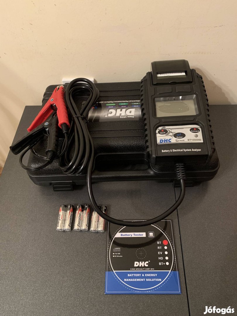 DHC BT1000 akkumulátor tesztelő rendszer