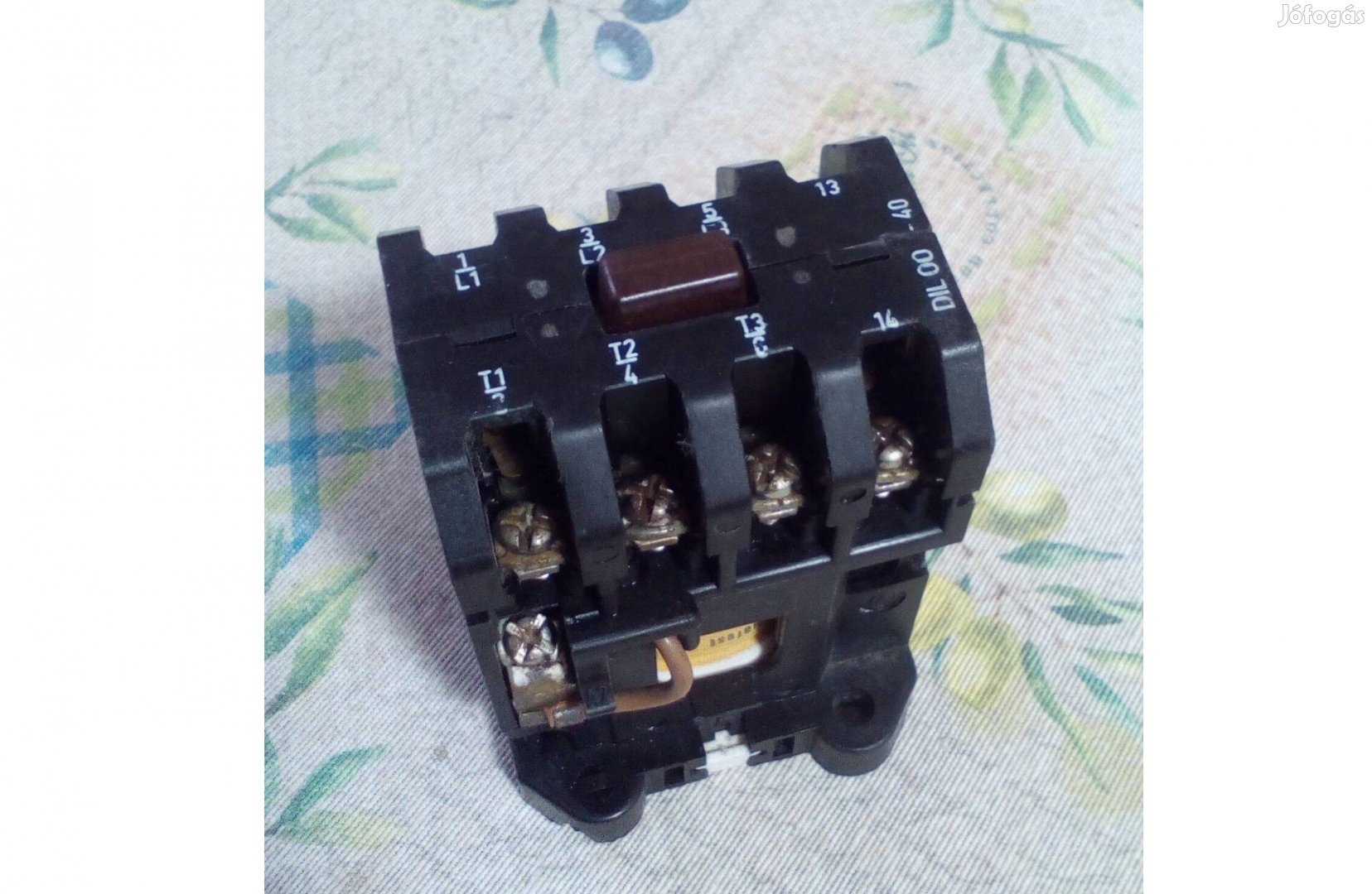 DIL 00-40 kontaktor, mágneskapcsoló 220V 50Hz