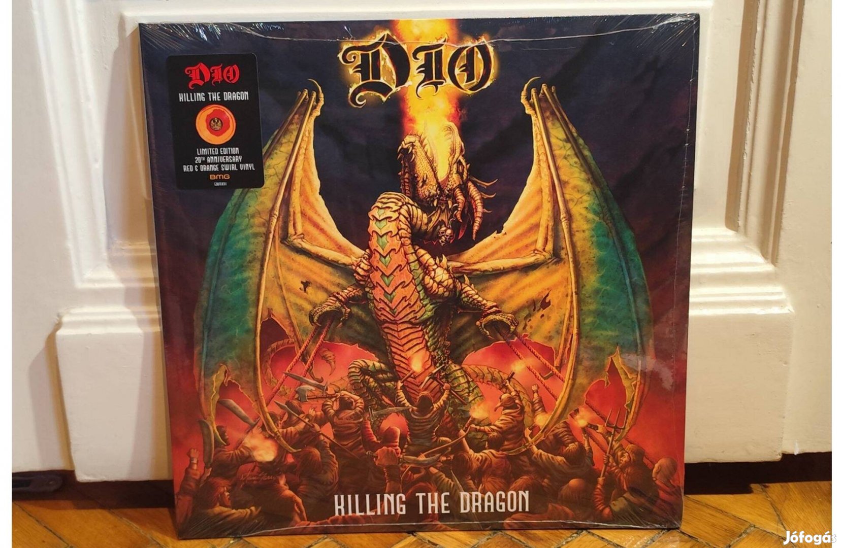 DIO - Killing The Dragon LP Limited Edition, Red & Orange Swirl