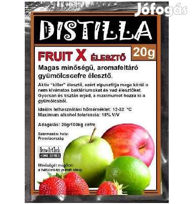 DISTILLA  FRUIT X Gyümölcscefre élesztő 20g (1555)