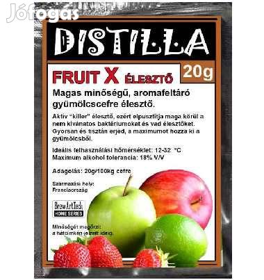 DISTILLA  FRUIT X Gyümölcscefre élesztő 20g (1555)