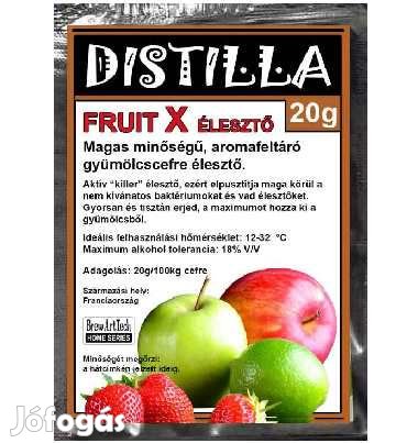 DISTILLA  FRUIT X Gyümölcscefre élesztő 20g (1555)