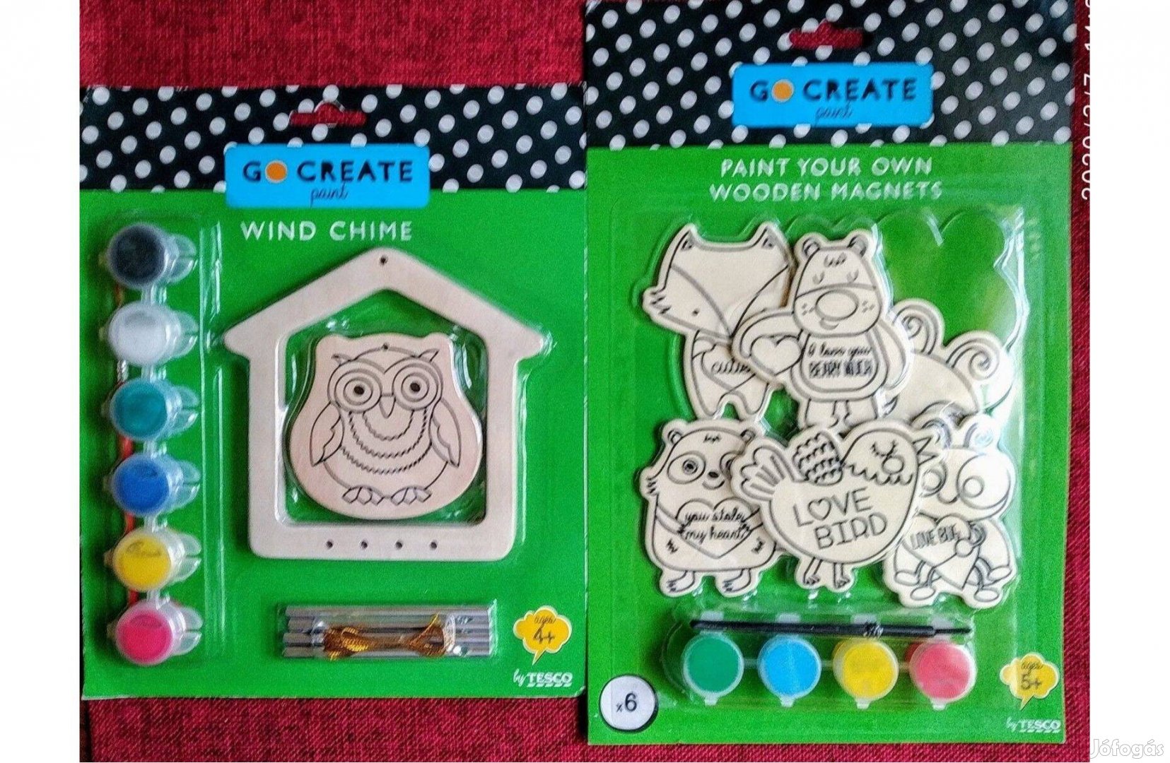 DIY hűtőmágnes Vagy Szélcsengőkészítő csomag Kézműves játék