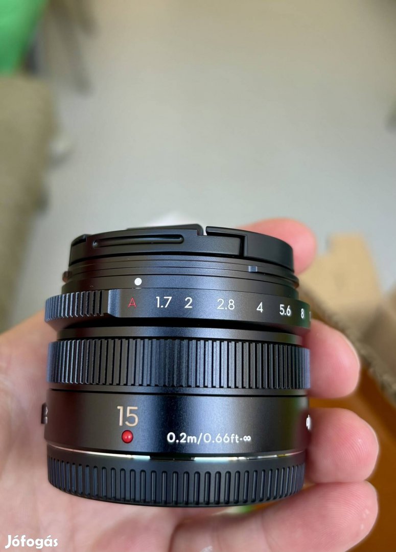 DJI Leica 15 mm 1.7 m43 objektív PanasonicOlympus