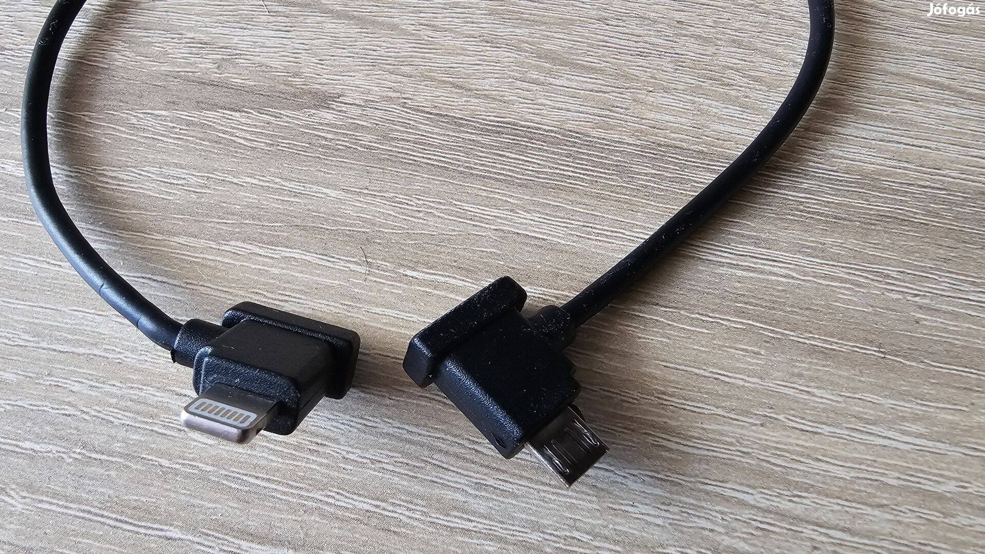 DJI Mavic Mini 1 adat kábel USB-C Micro lightning és hosszú lightning