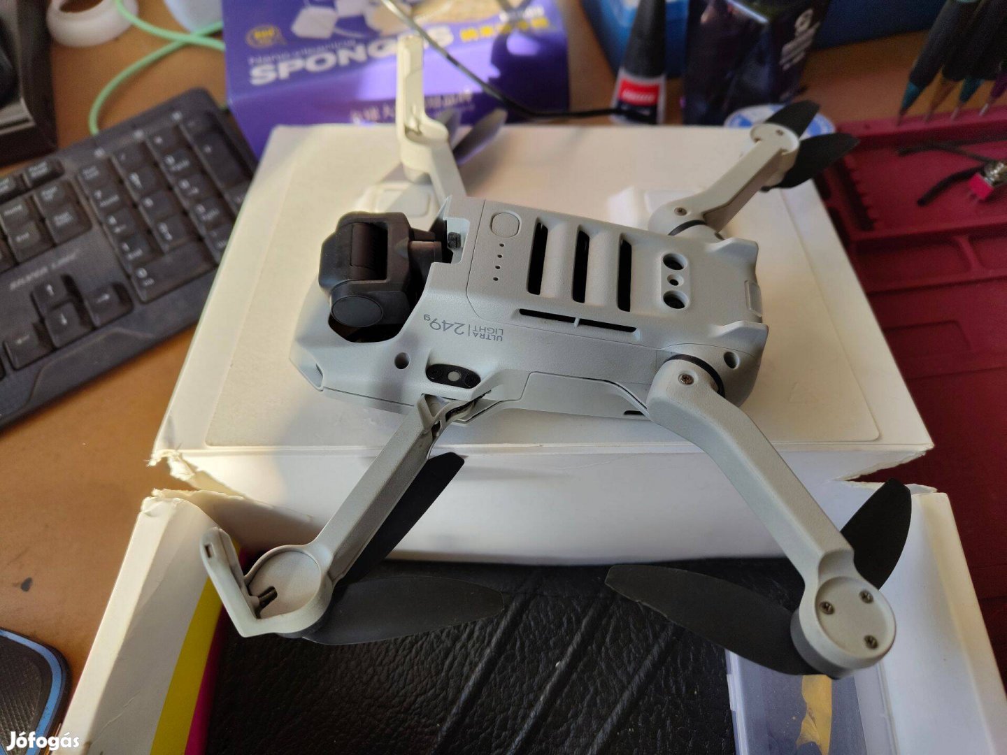 DJI Mavic Mini gimbal hibás