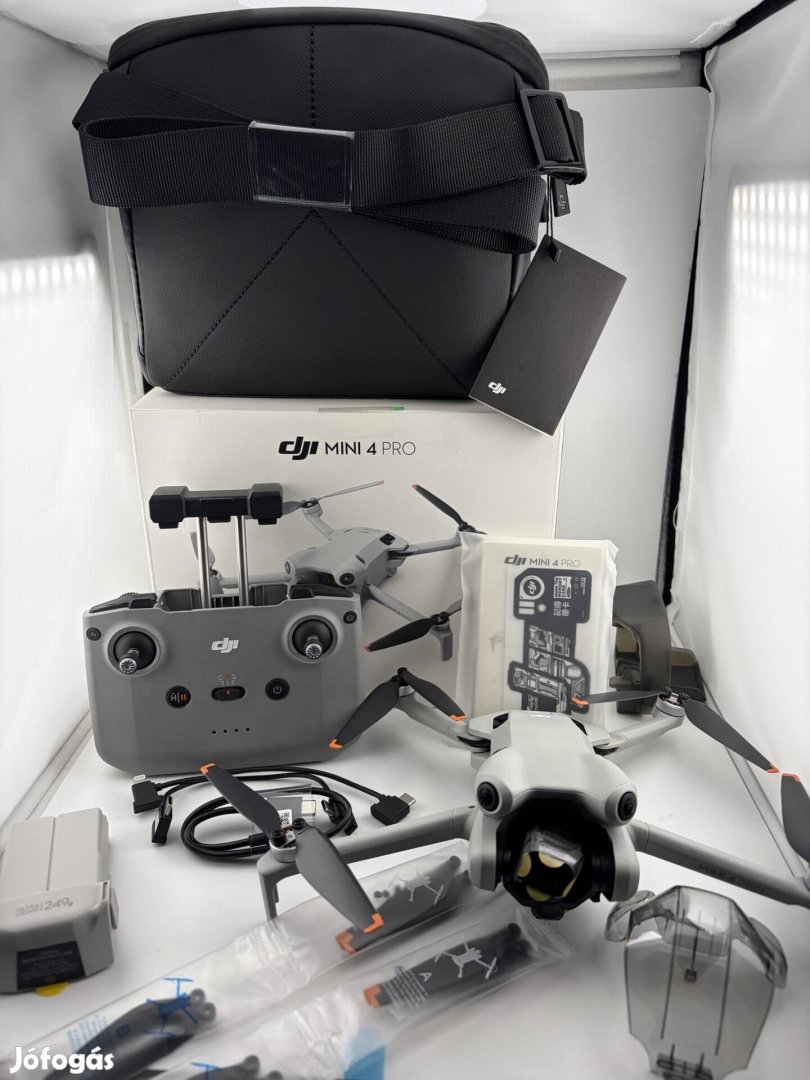 DJI Mini 4 Pro - Új állapotú, Aktiválatlan, 2 év garancia
