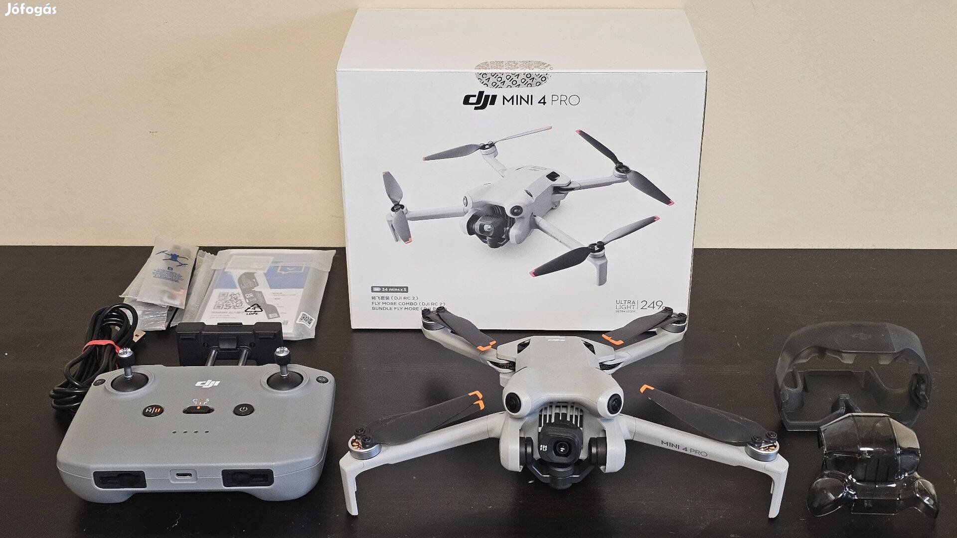 DJI Mini 4 pro drón szett - garanciával
