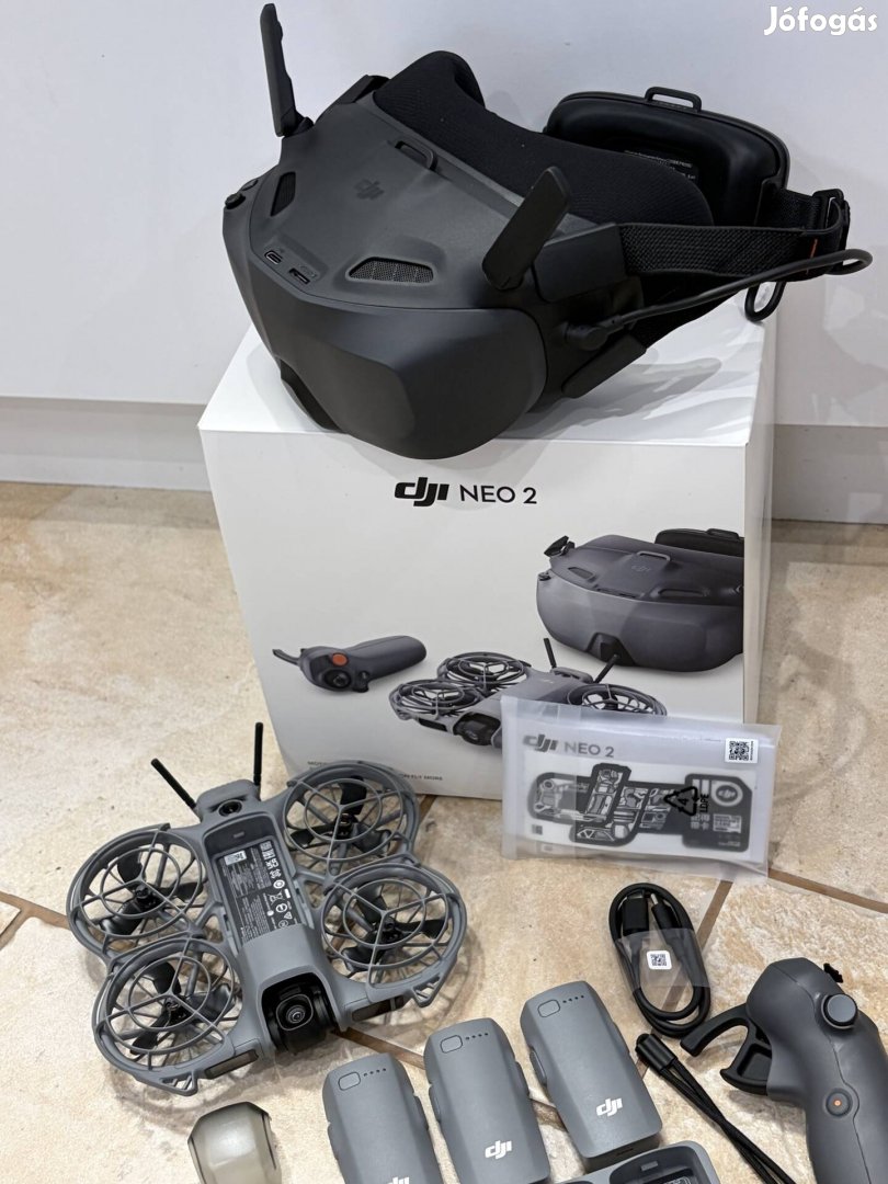 DJI Neo 2 Motion Fly More Combo - Új állapot, garanciális