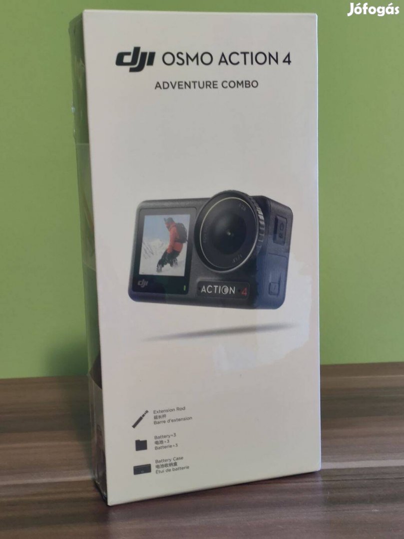 DJI Osmo Action 4 Adventure Combo Új! Bontatlan! 2Év garancia!