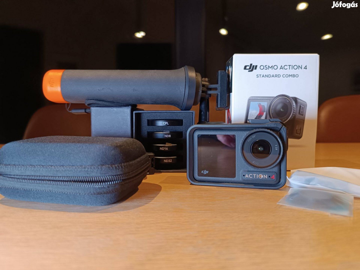 DJI Osmo Action 4 Standard Combo + kiegészítők