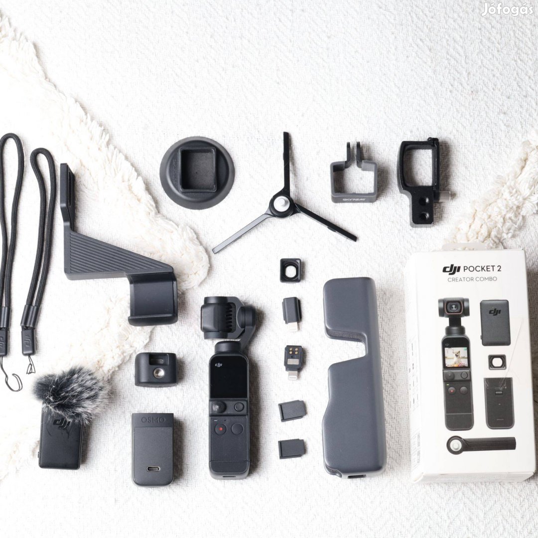 DJI Osmo Pocket 2 Creator Combo + Extrák