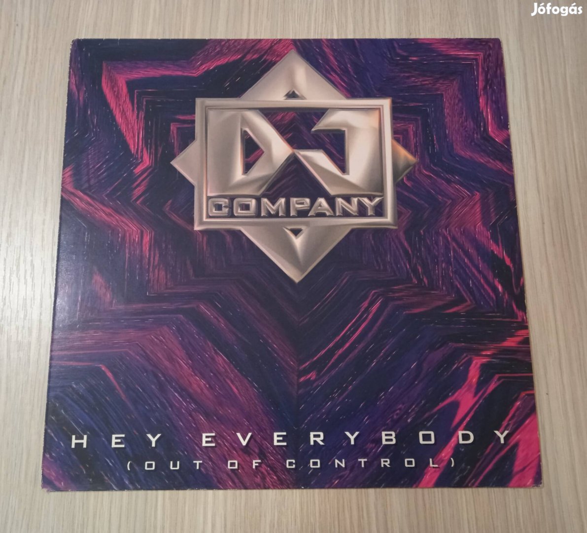 DJ Company - Hey Everybody (Out Of Control)(Vinyl,1994)