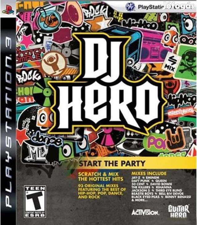 DJ Hero (Game Only) PS3 játék