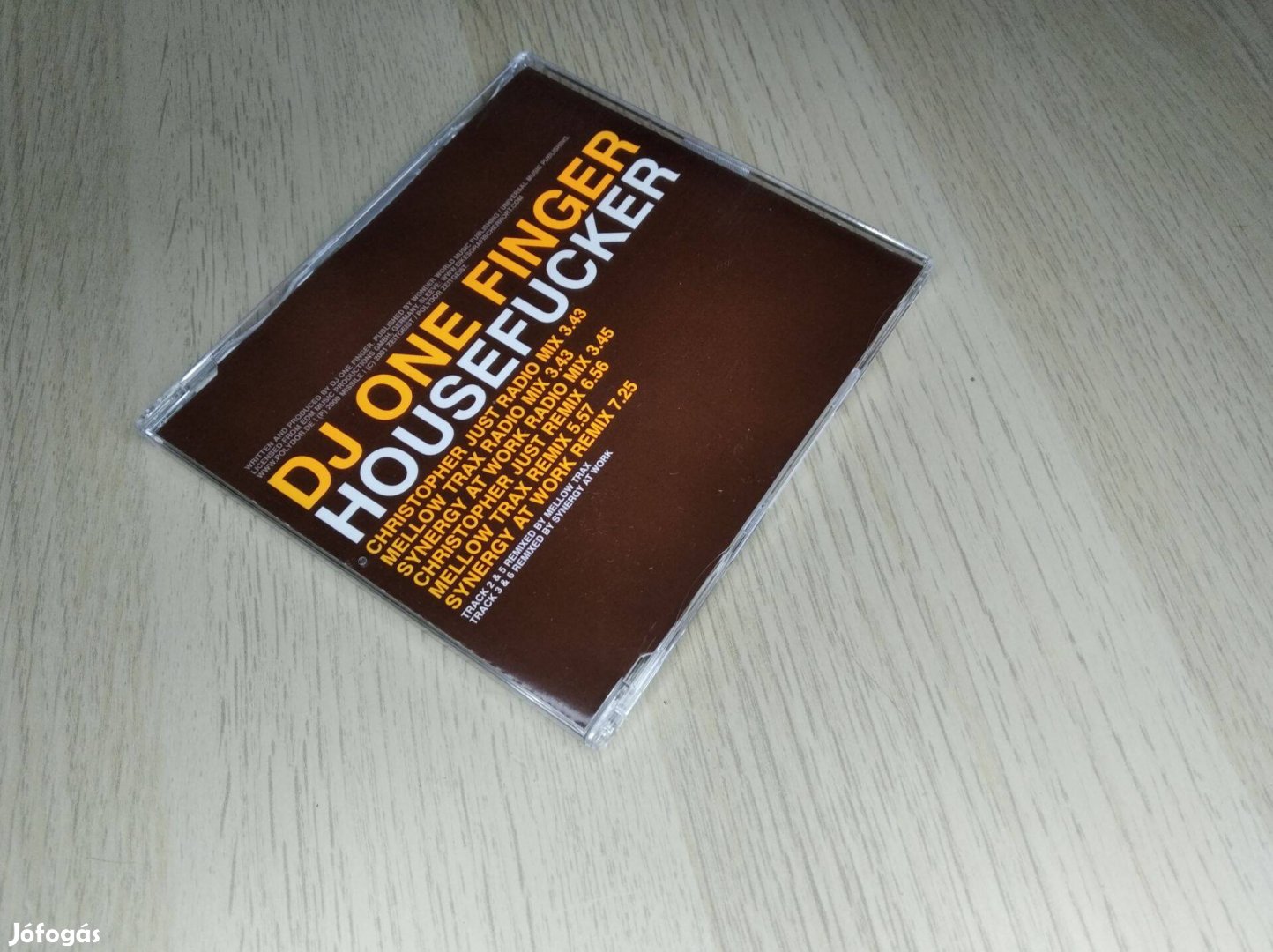 DJ One Finger - Housefucker / Maxi CD