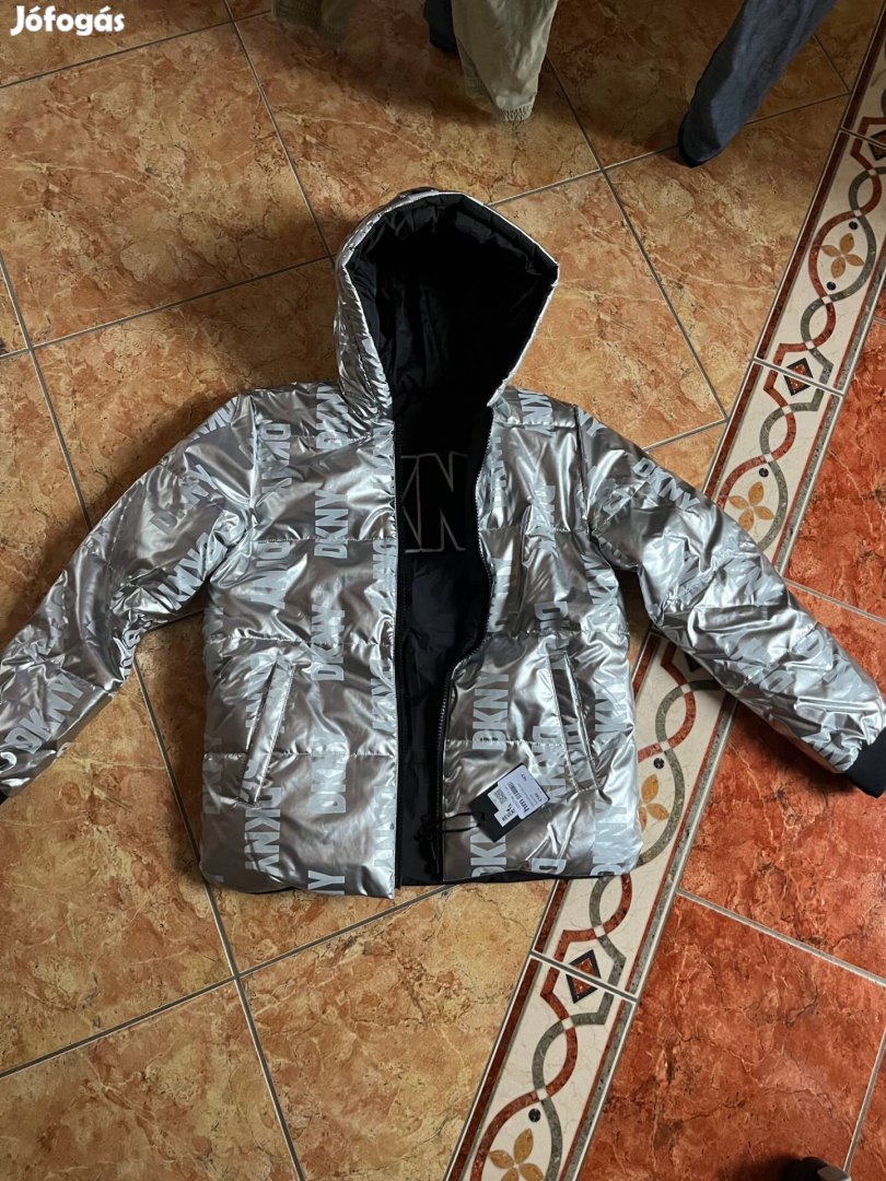 DKNY kétoldalon hordható dzseki 16y S méret