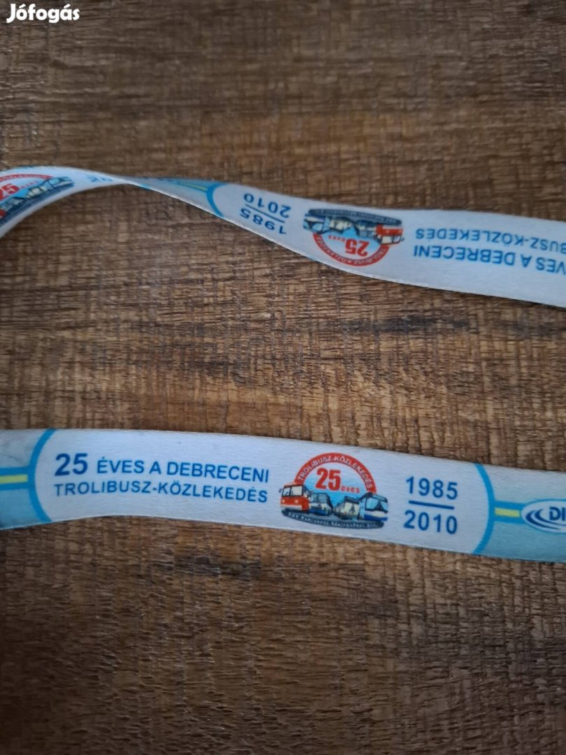 DKV nyakpass 2010 troli évforduló