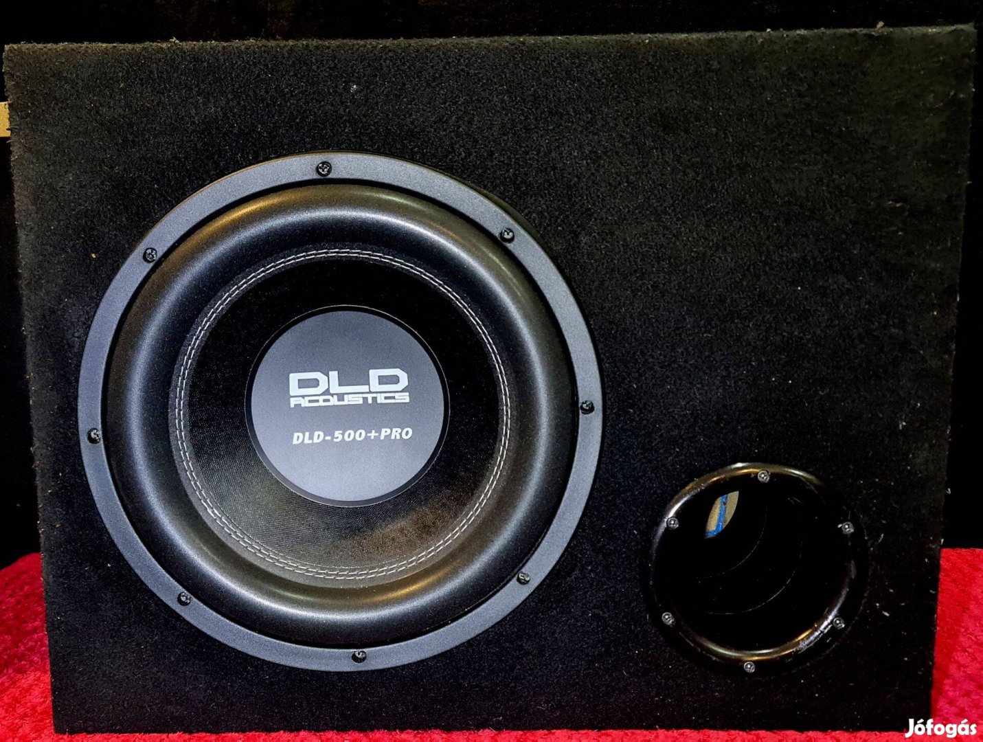 DLD 500+ Pro DLD 30 CM Autóhifi Mélynyomó,Reflex Ládában,és,Sony xplod