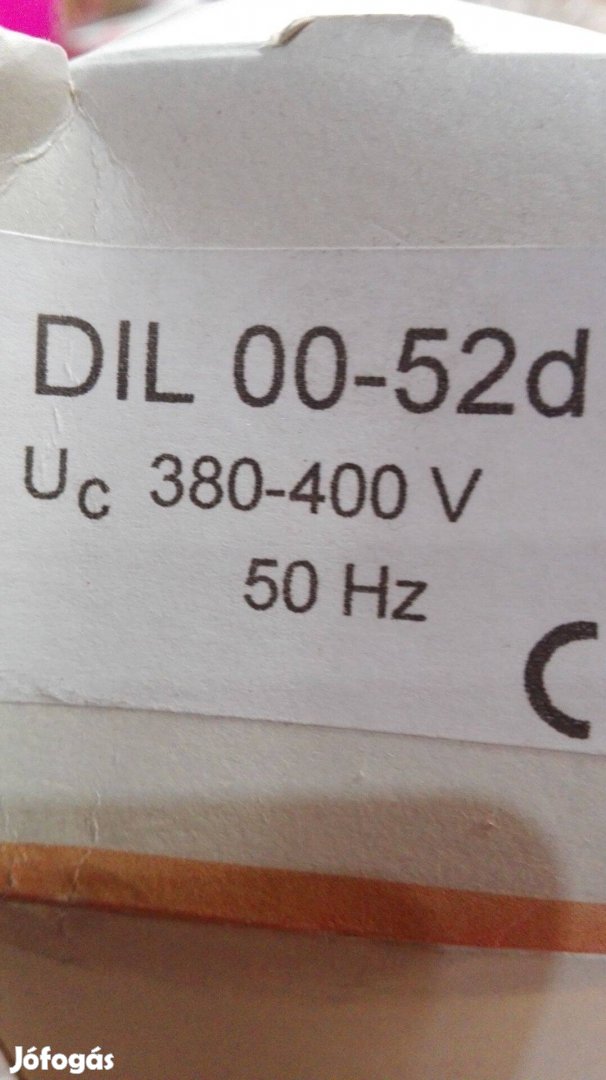 DL(DIL)-00-52/d 400V mágneskapcsoló 4kW